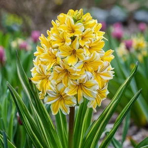 Гиацинт Кримсон Тайфун купить по цене от 2099р. в интернет-магазине «Посадика» с доставкой почтой в в Калининске и по всей России – [изображение №1].