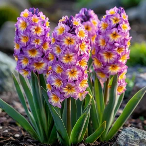 Гиацинт Пинк Перпл купить по цене от 2099р. в интернет-магазине «Посадика» с доставкой почтой в в Калининске и по всей России – [изображение №1].